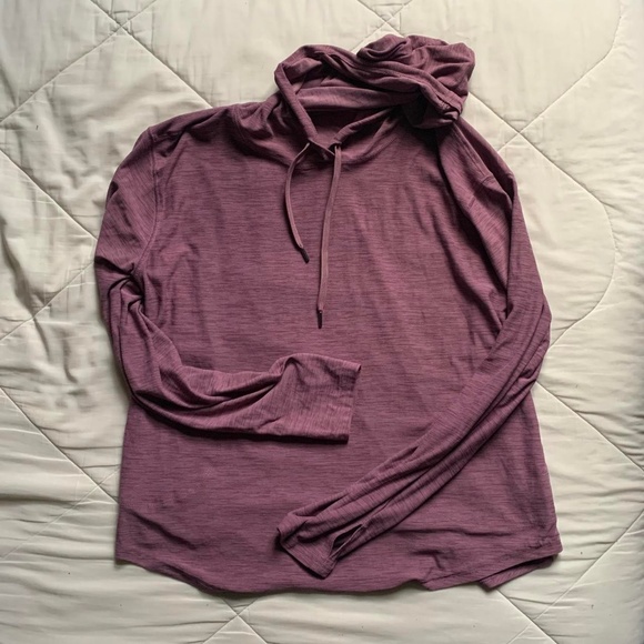 Old Navy women's active hooded sweatshirt, magenta/purple, size medium - Picture 1 of 4